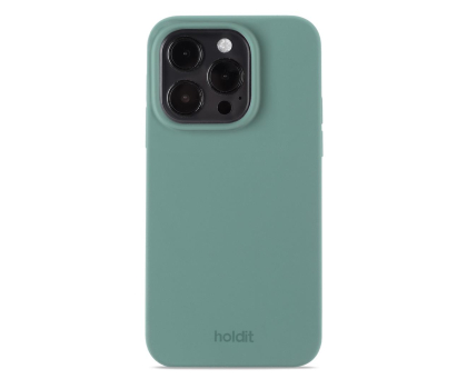Etui do telefonów Holdit Silicone Case iPhone 15 Pro Moss Green 15995
